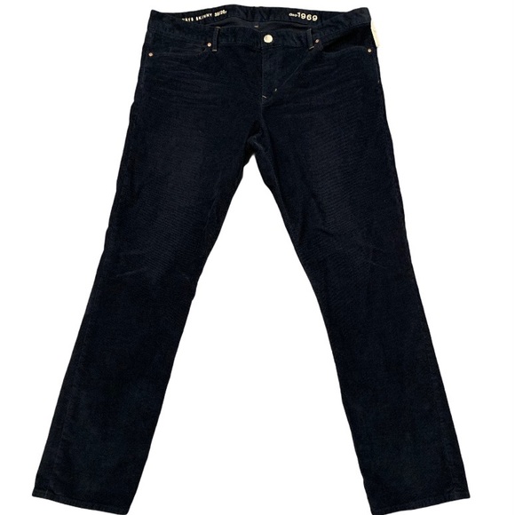 Gap 1969 Skinny Corduroy Jeans NWT Size 35/20R - Picture 1 of 5